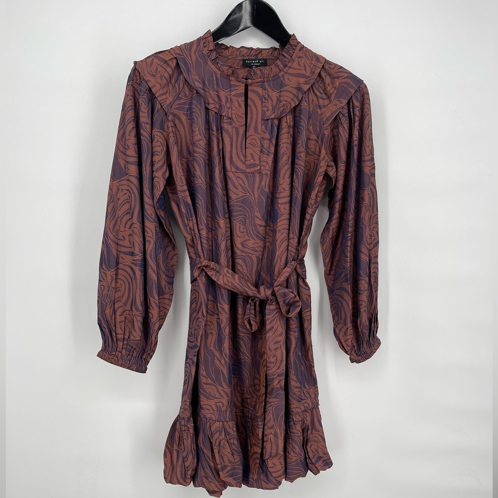 Current Air SWIRL MOTIF MINI‎ DRESS size XS EUC